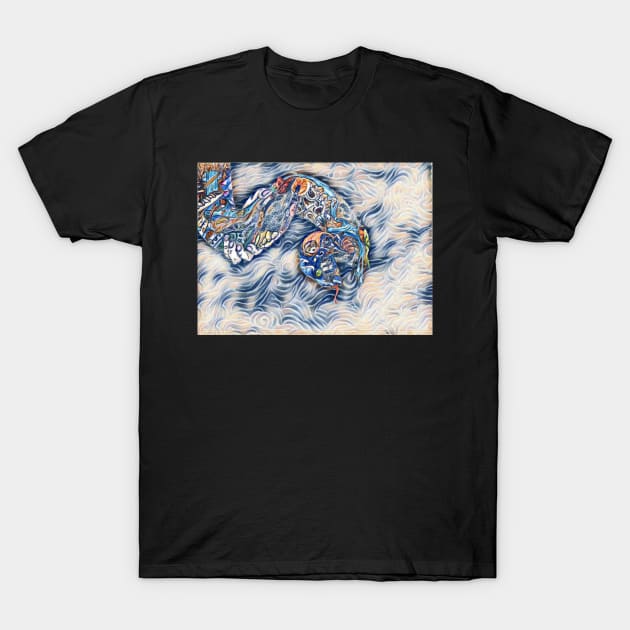 Python 16 T-Shirt by Mr. Leon Artwork